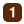 Numbered circle: 1